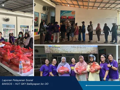 Baksos Pra-HUT 30 GKY Balikpapan